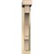 Ekena Millwork Balboa Block Rough Sawn Bracket w/ Offset Brace, Douglas Fir, 4"W x 16"D x 24"H BKT0402X16X24BOA05RDF - alternate 2